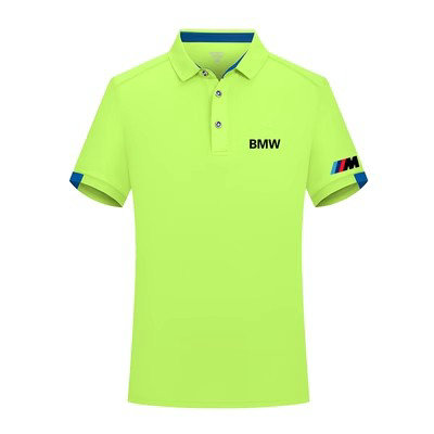 Polo BMW M Power Léger Séchage Rapide Homme Eté avec 3 Boutons